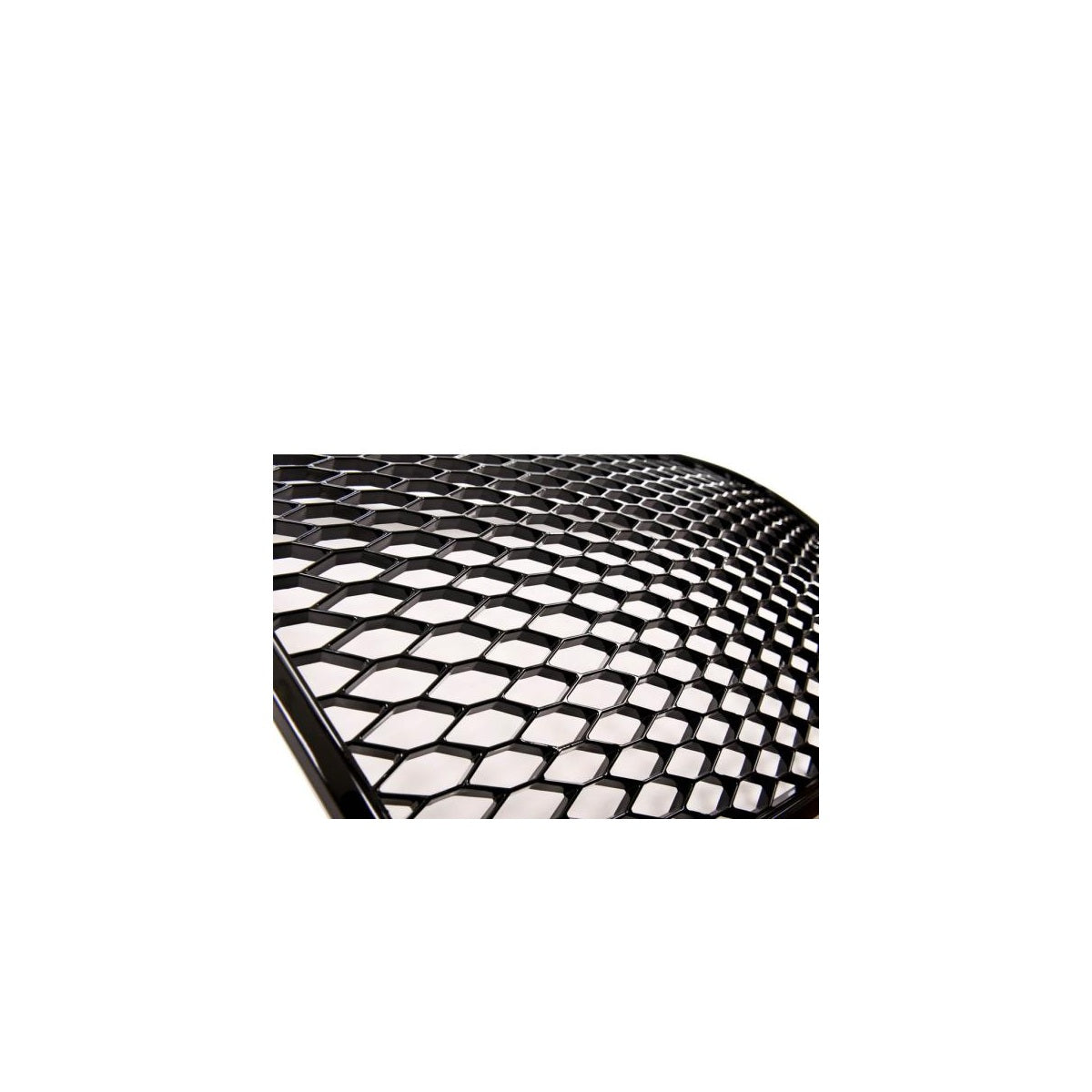 Calandre sport / Calandre adaptée pour Audi A4 B7 05-08 noir mat aspect nid d'abeille