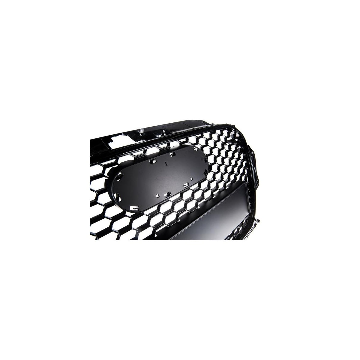 Calandre sport / Calandre adaptée pour Audi A3 8V 12-16 noir brillant en nid d'abeille