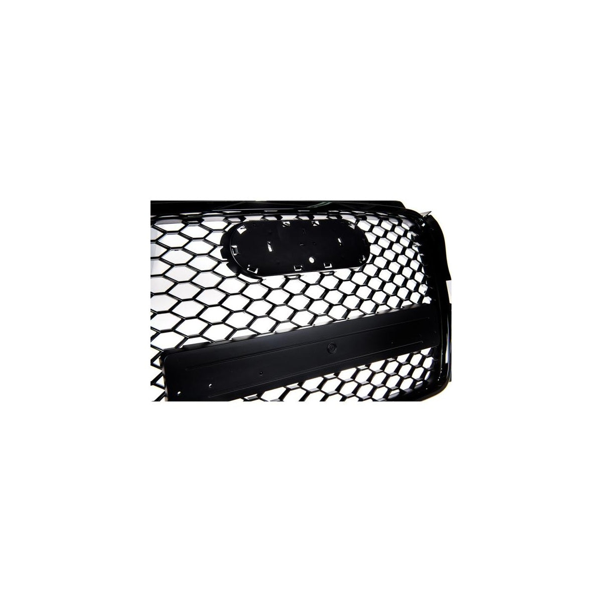 Calandre sport / Calandre adaptée pour Audi A3 8P Facelift 08-12 noir brillant