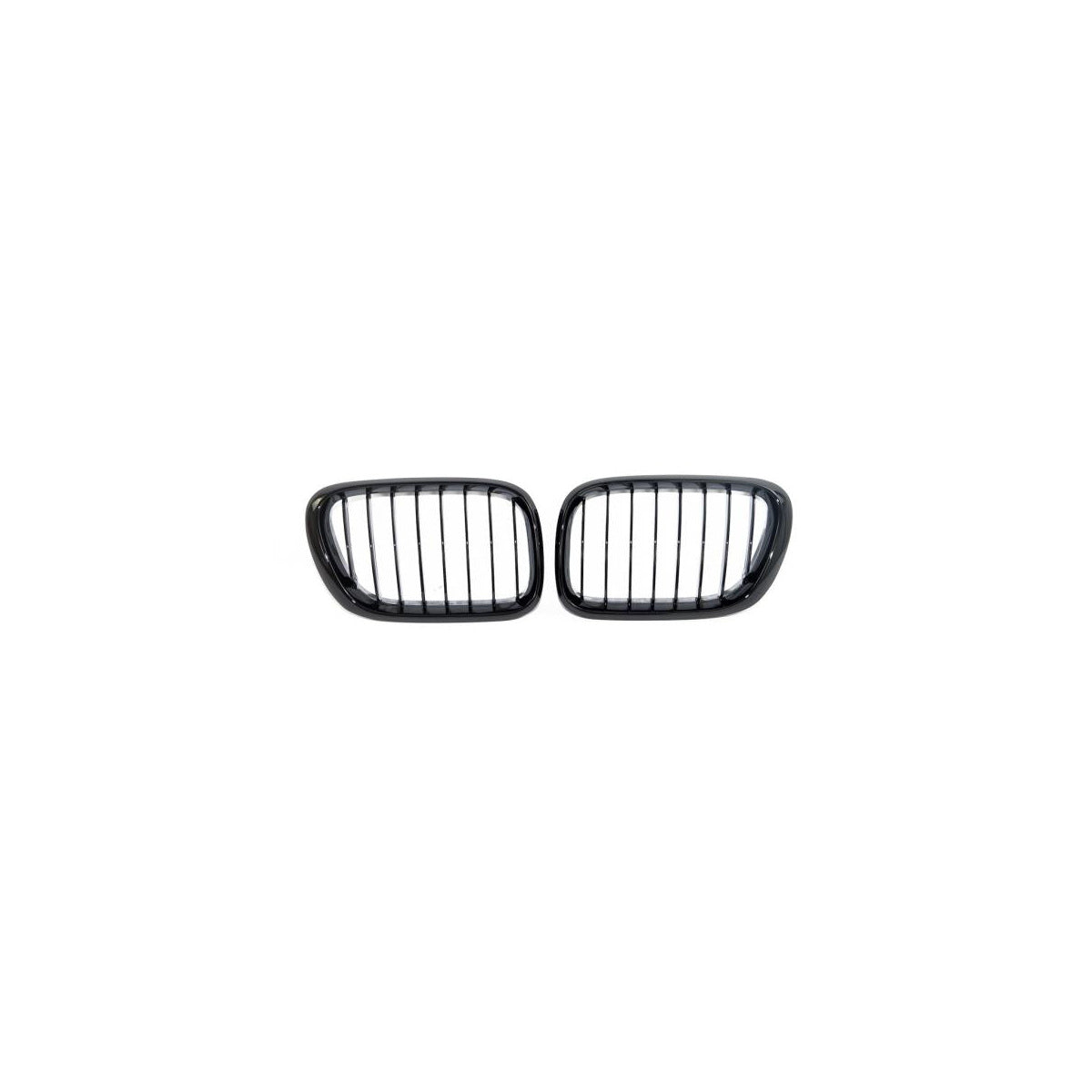 Calandre sport simple pour BMW X5 E53 00-03 noir brillant