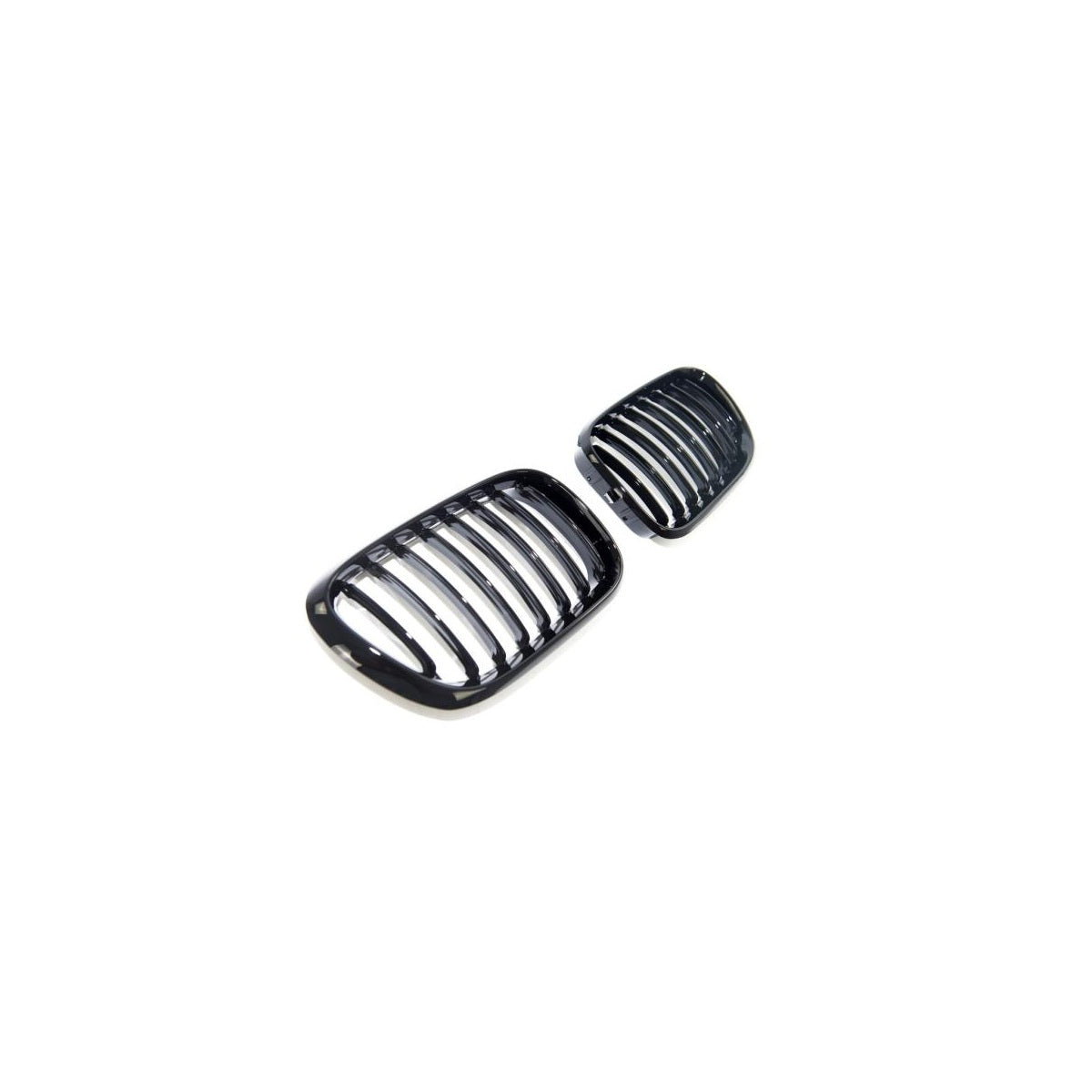 Calandre sport simple pour BMW X5 E53 00-03 noir brillant