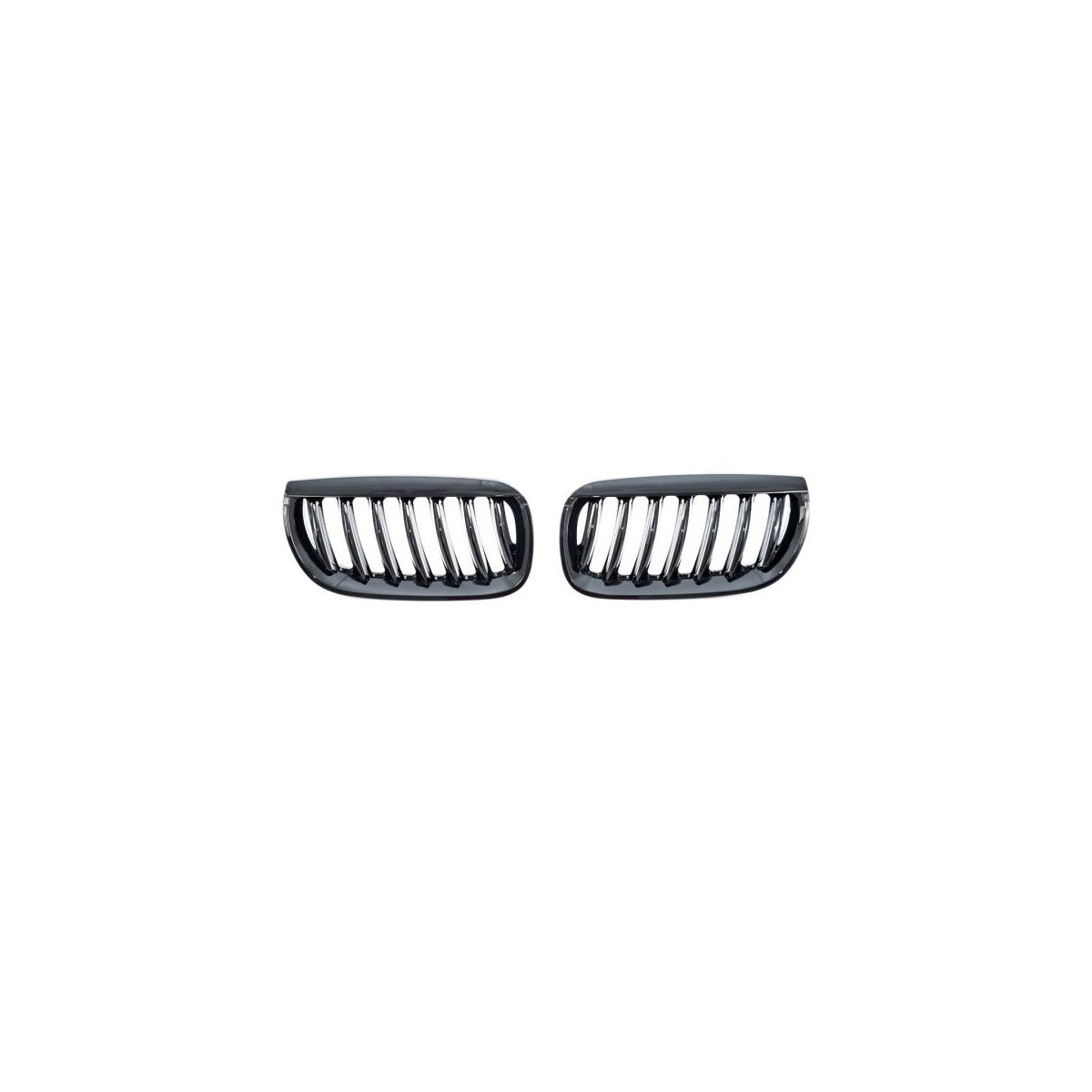 Calandre / Calandre sport adaptée pour BMW X3 E83 03-06 noir brillant