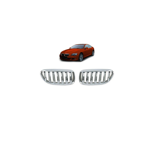 Kühlergrill / Sportgrill chrom passend für BMW 6er E63 E64 03-10 alle Modelle