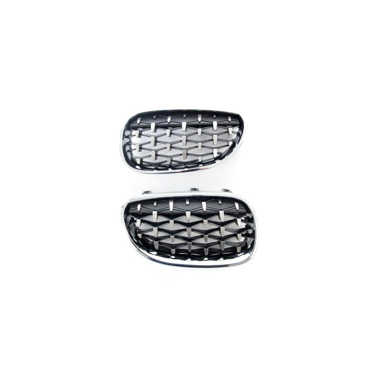 Calandre / Calandre sport noir / chrome compatible avec BMW Série 5 E60 E61 03-10 tous modèles