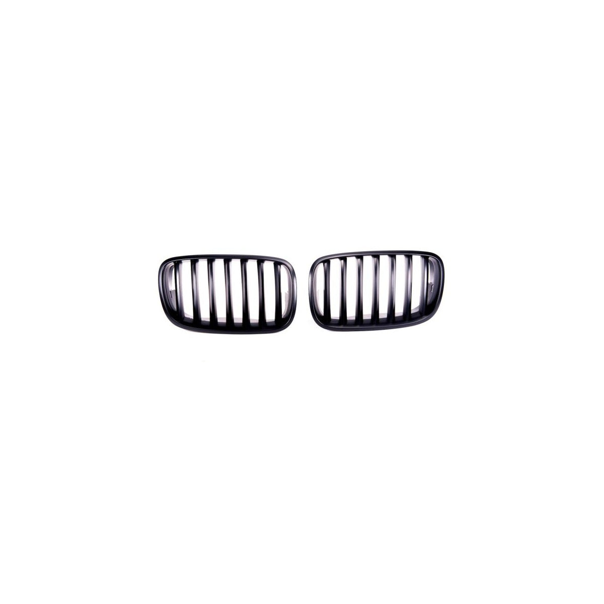 Calandre sport noir mat compatible avec BMW X5 X6 E70 E71 E72 08-14