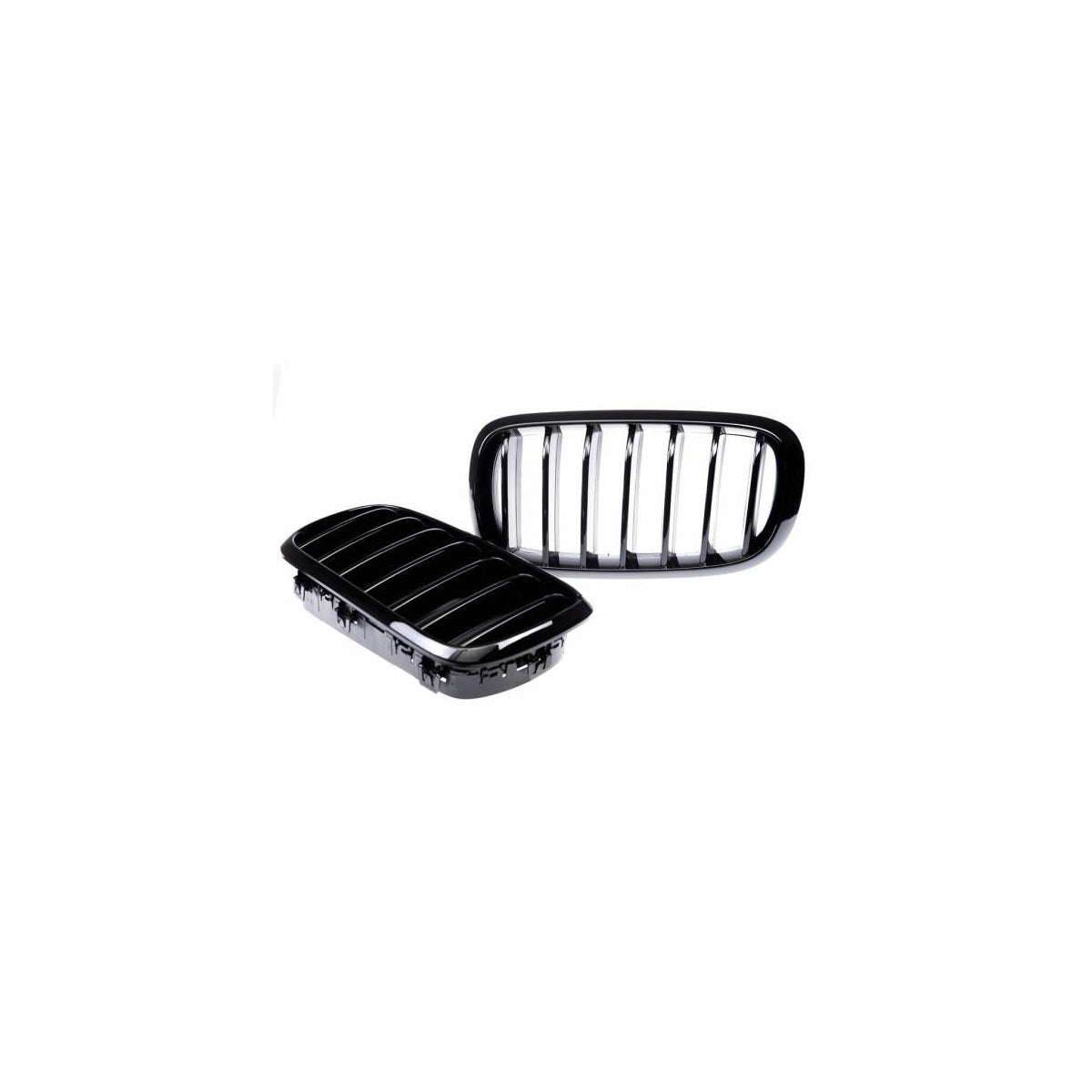 Calandre / Calandre sport noir brillant compatible avec BMW X5 F15 F85 X6 F16 F86