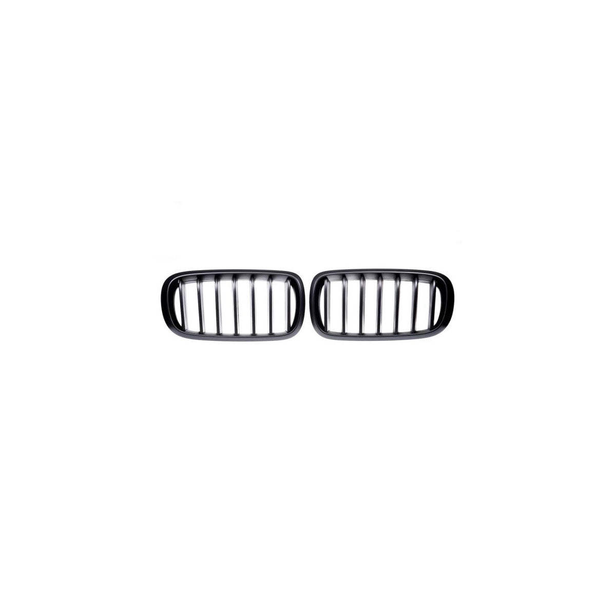 Calandre sport simple noir mat compatible BMW X5 F15 X6 F16 13-18