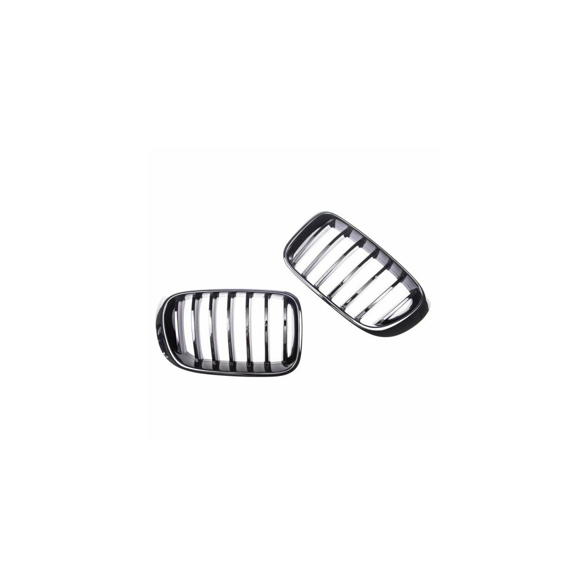 Calandre sport simple noir brillant compatible BMW X3 F25 X4 F26 14-17