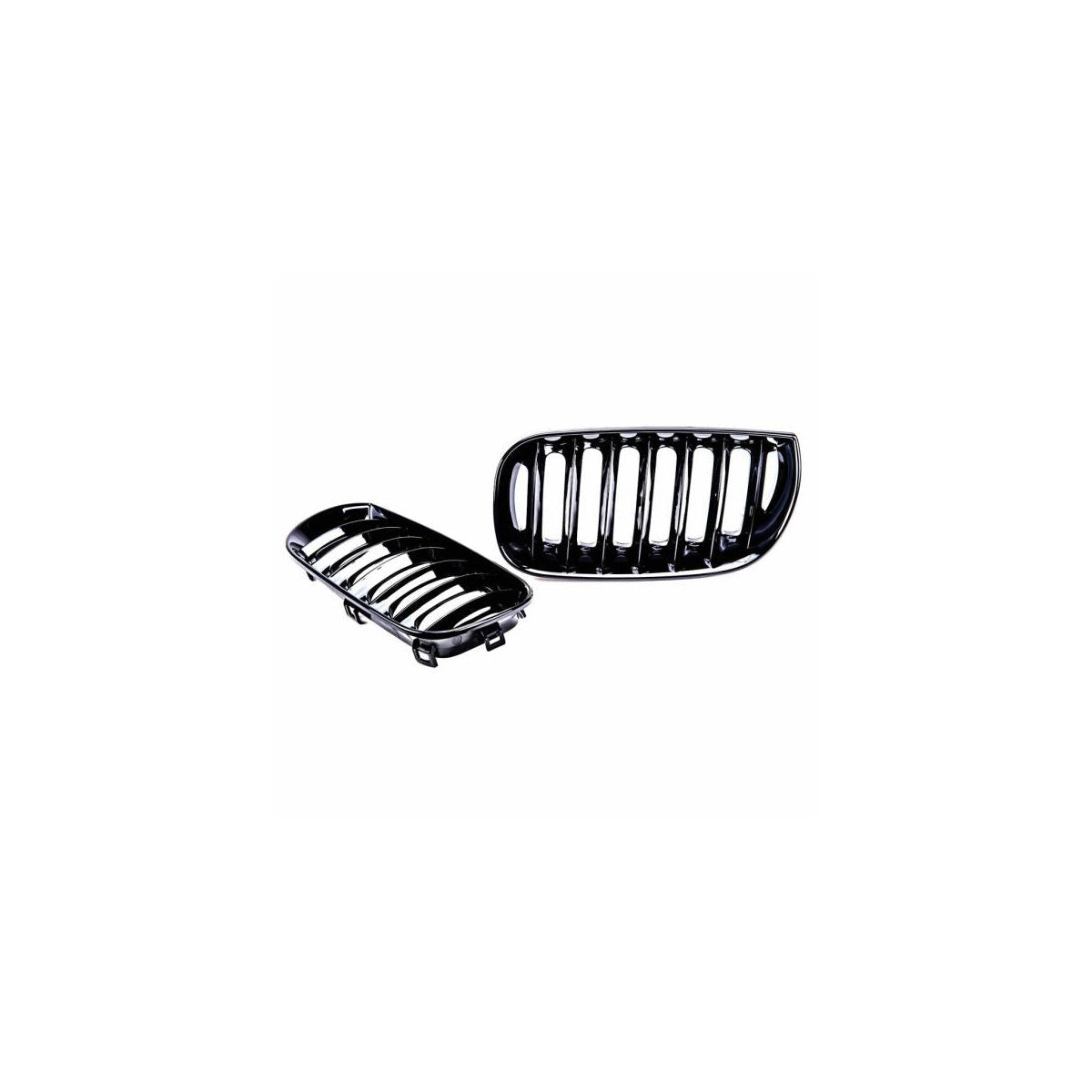 Calandre sport compatible avec BMW X3 E83 03-06 noir brillant