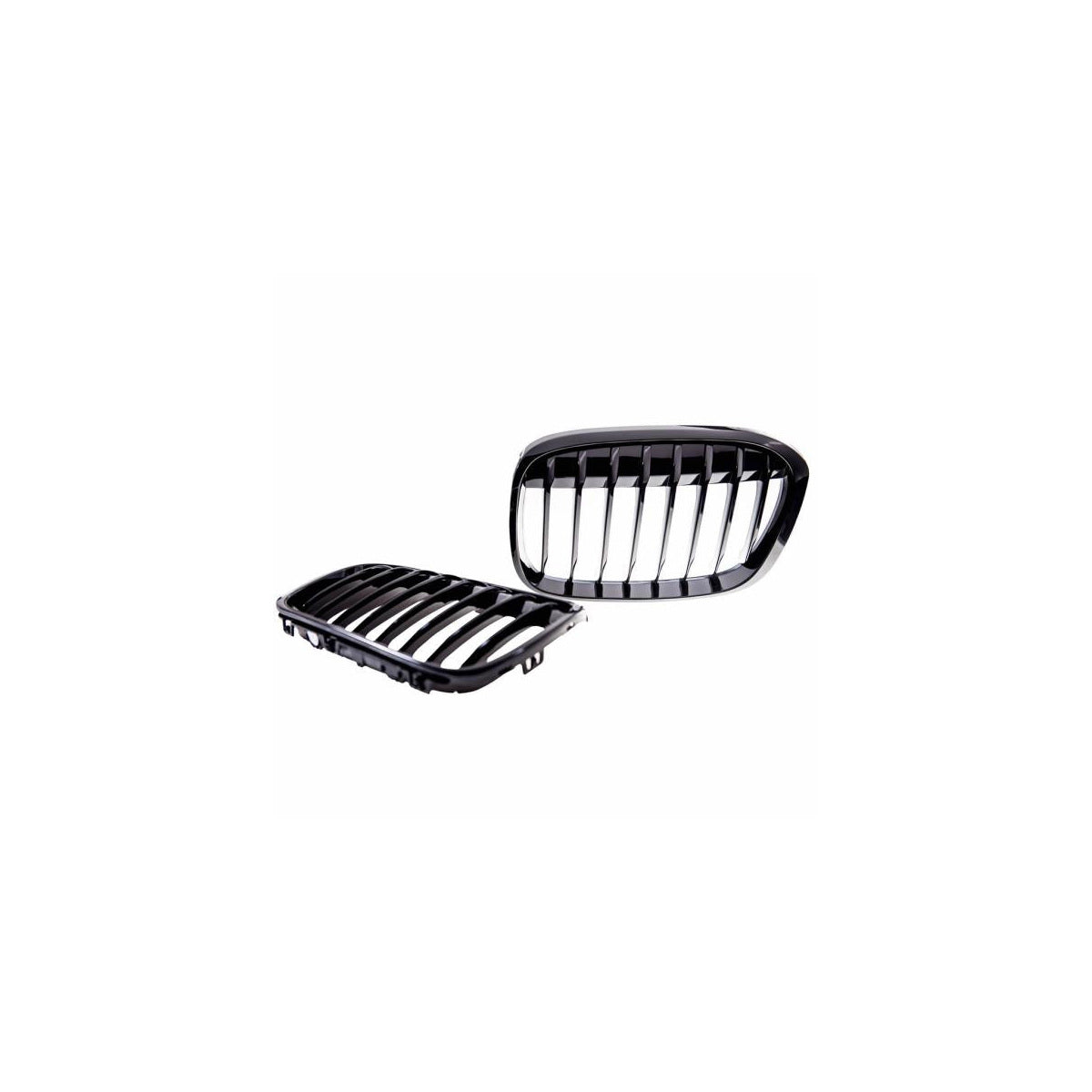 Calandre sport simple noir brillant pour BMW X1 F48 14-19