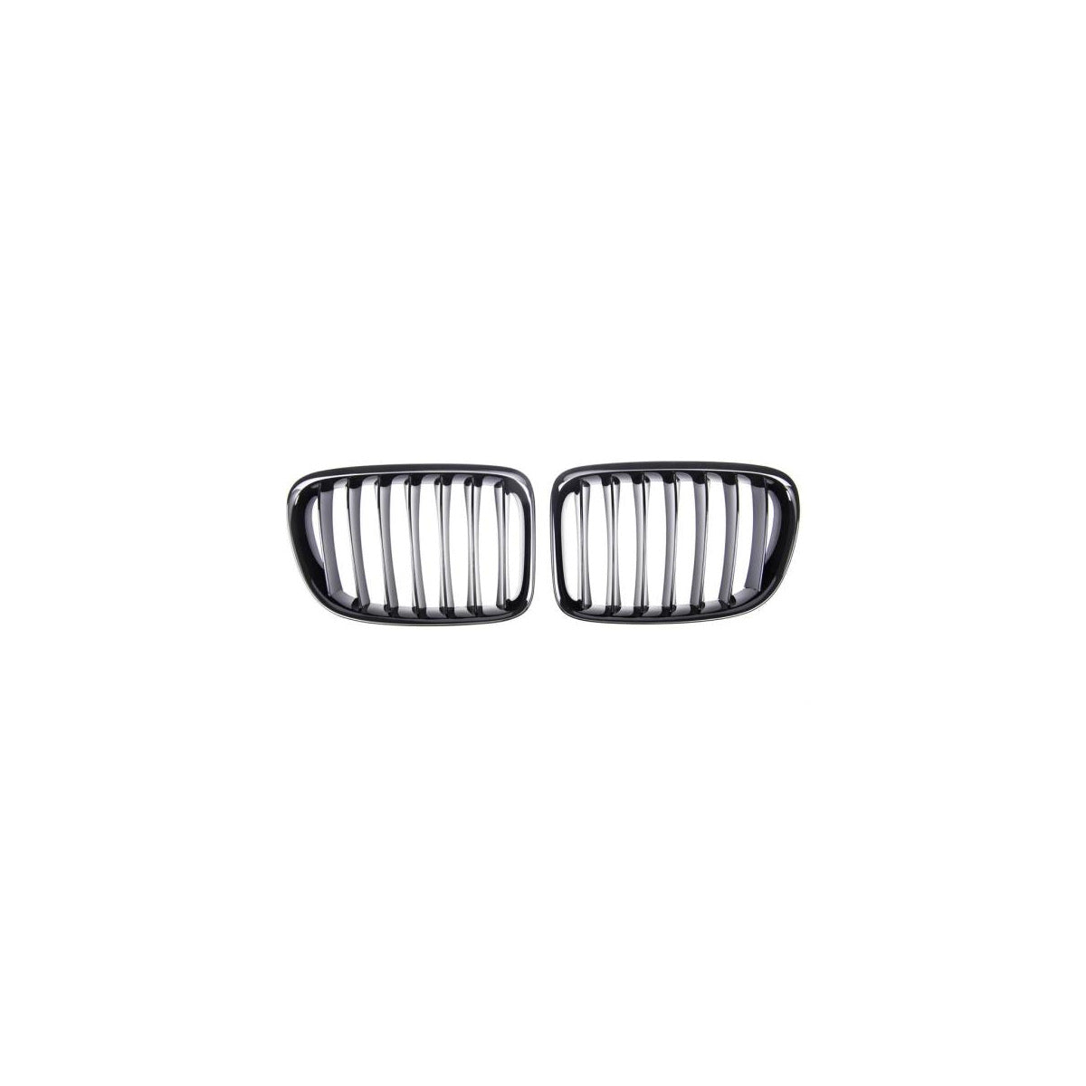 Calandre sport compatible avec BMW X1 E84 09-15 noir brillant
