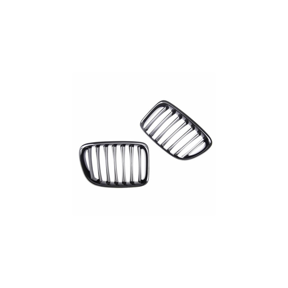Calandre sport compatible avec BMW X1 E84 09-15 noir brillant