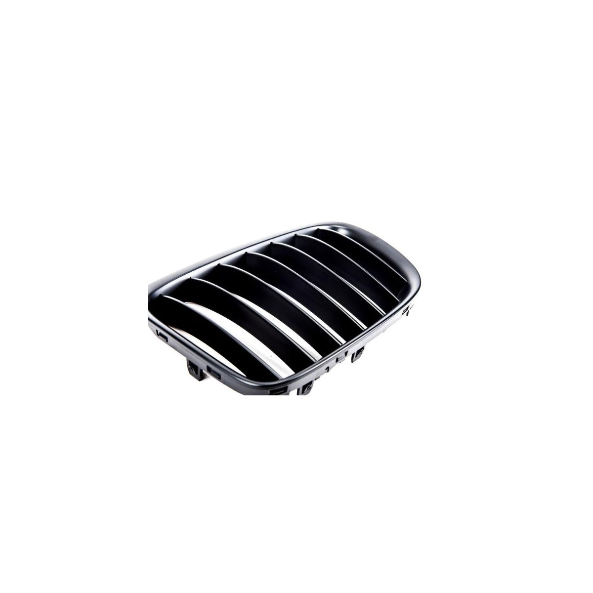 Calandre sport simple pour BMW X1 E84 09-15 noir mat