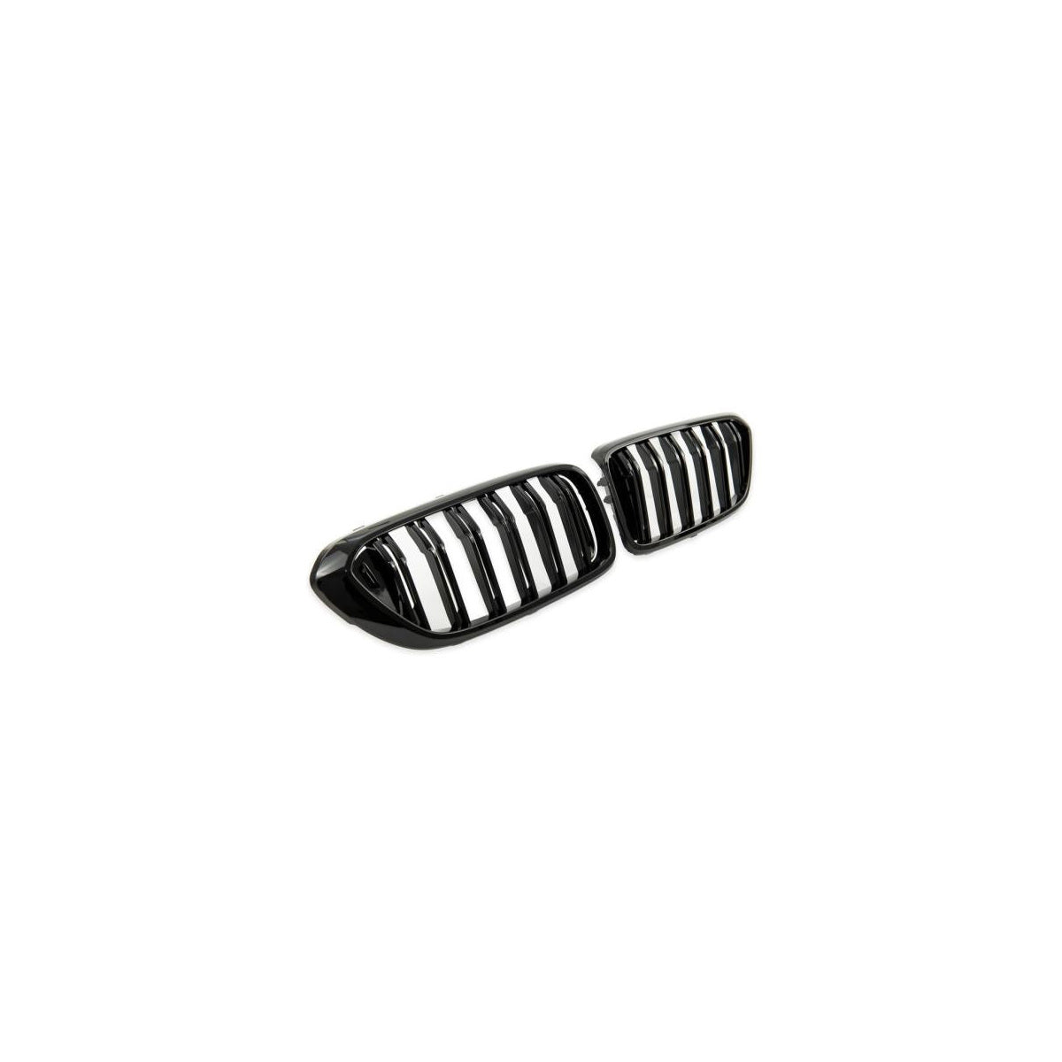 Calandre sport pour BMW Série 6 Gran Turismo G32 17-20 noir brillant