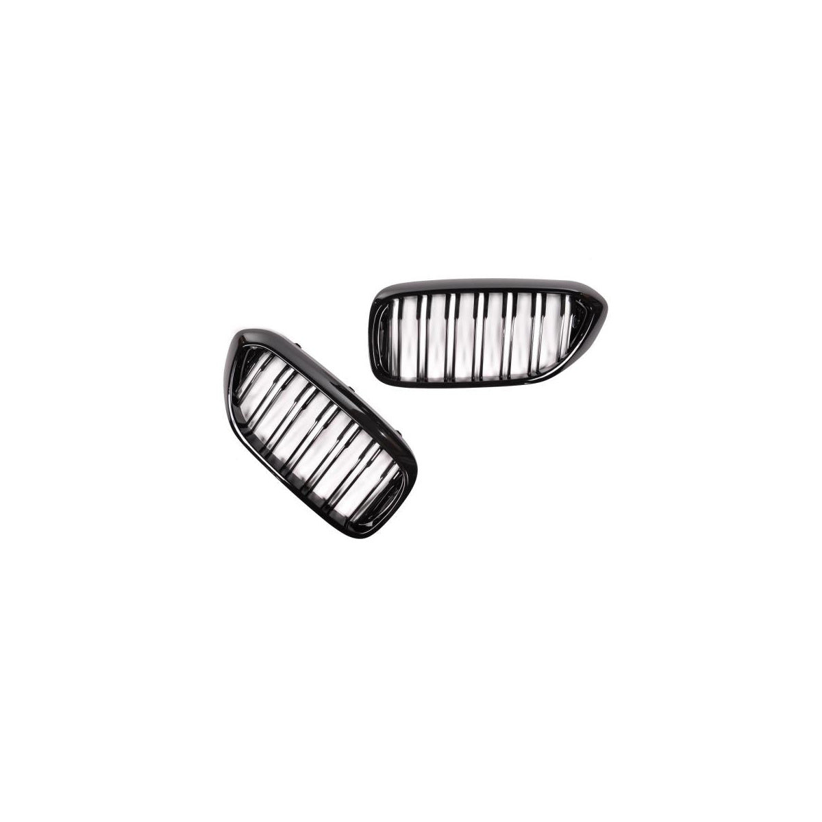 Calandre sport compatible avec BMW Série 5 G30 / G31 16-20 noir brillant