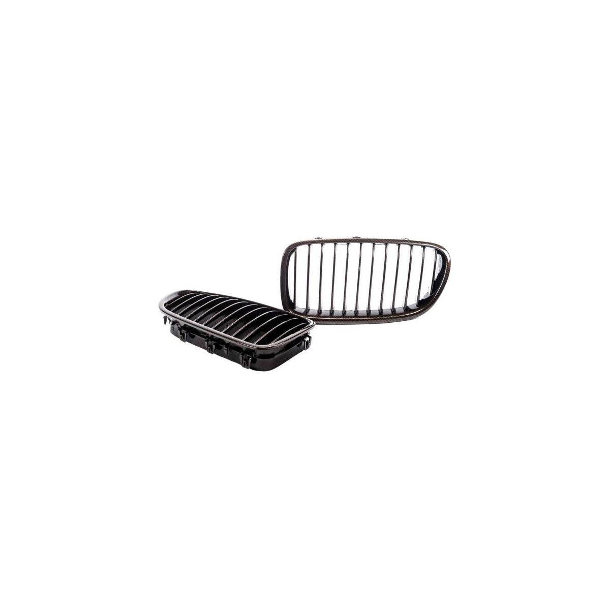 Calandre sport compatible avec BMW Série 5 F10 / F11 10-18 aspect carbone