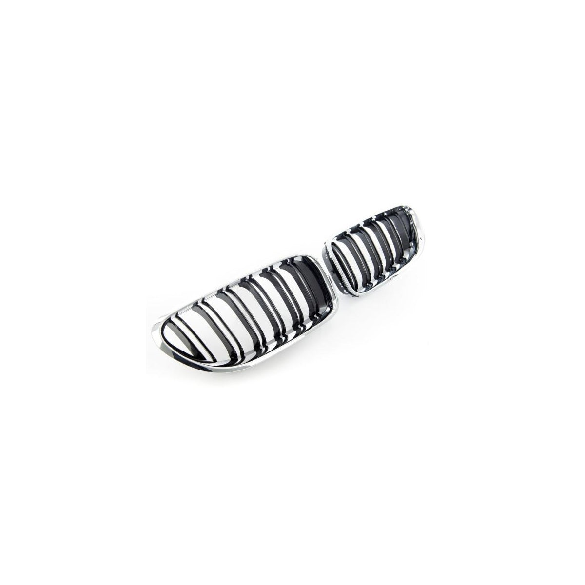 Calandre sport adaptée pour BMW Série 6 F12 / F13 11-18 chrome noir