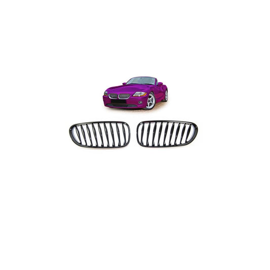 Calandre sport pour BMW Z4 E85 / E86 02-08 noir brillant