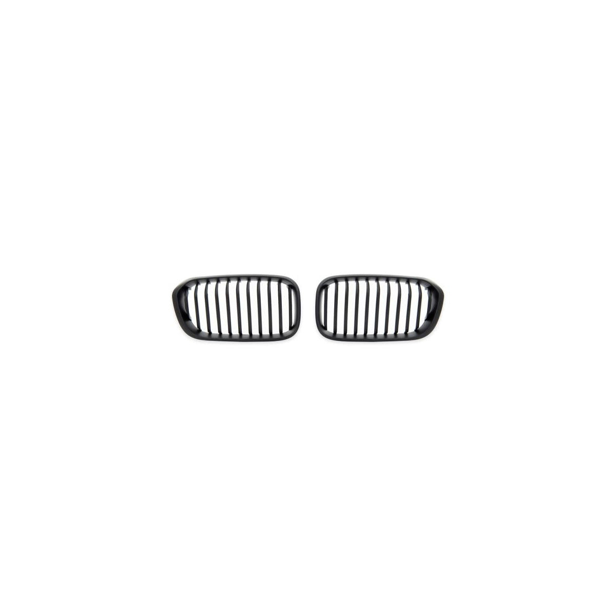 Calandre sport pour BMW Série 1 F20 / F21 15-19 noir mat