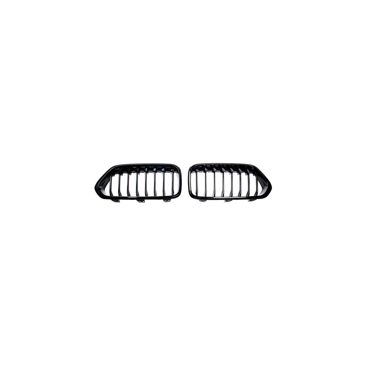 Calandre sport pour BMW X2 F39 17-23 noir brillant