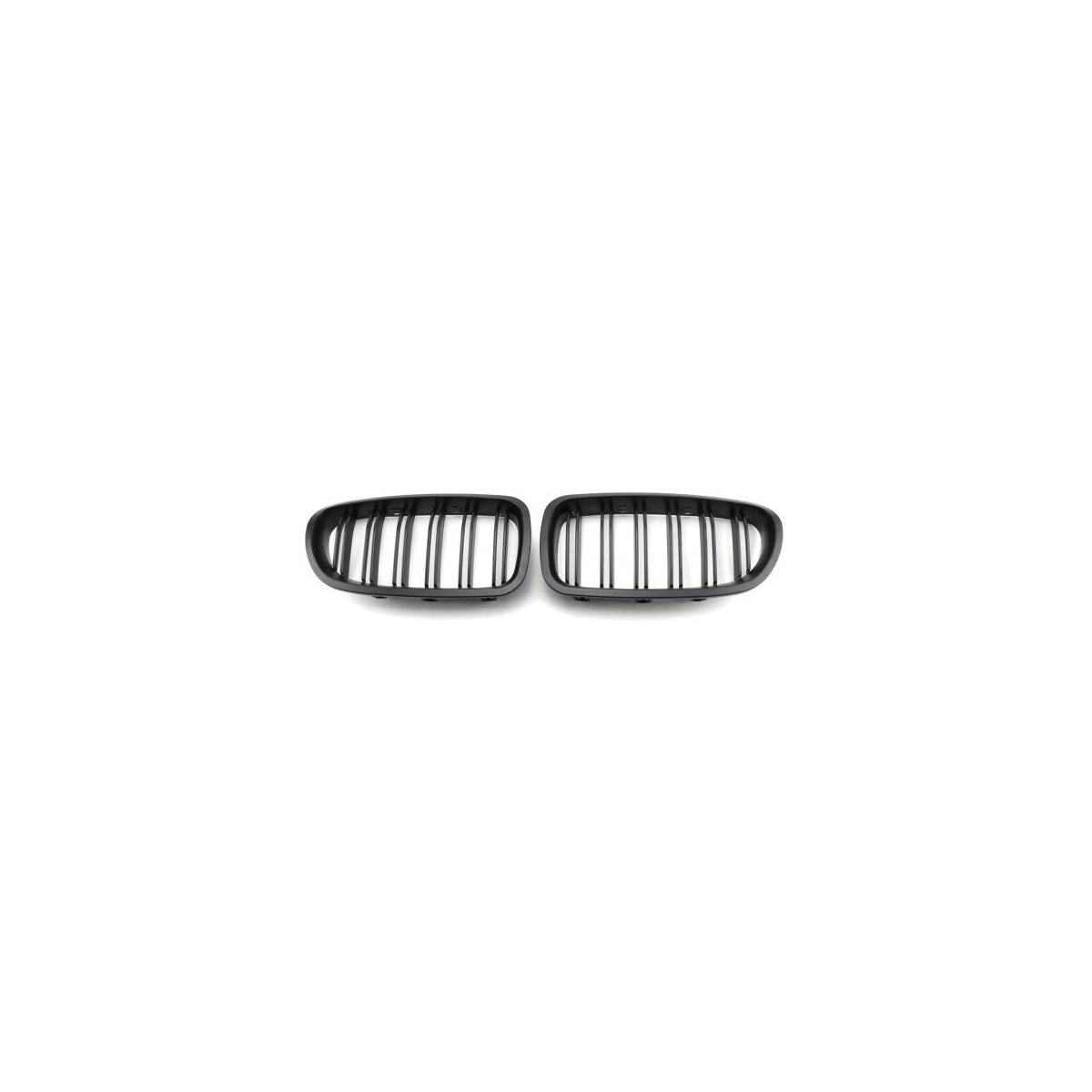 Calandre sport double barrette compatible avec BMW Série 5 E39 95-03 noir mat