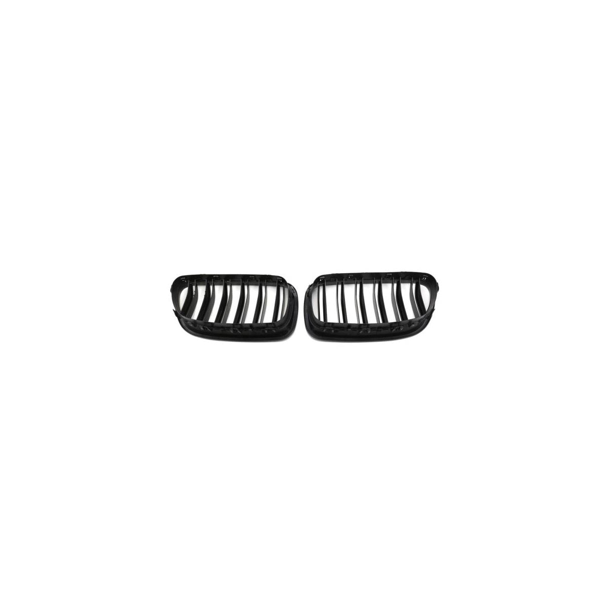 Calandre sport double barrette compatible avec BMW Série 5 E39 95-03 noir mat