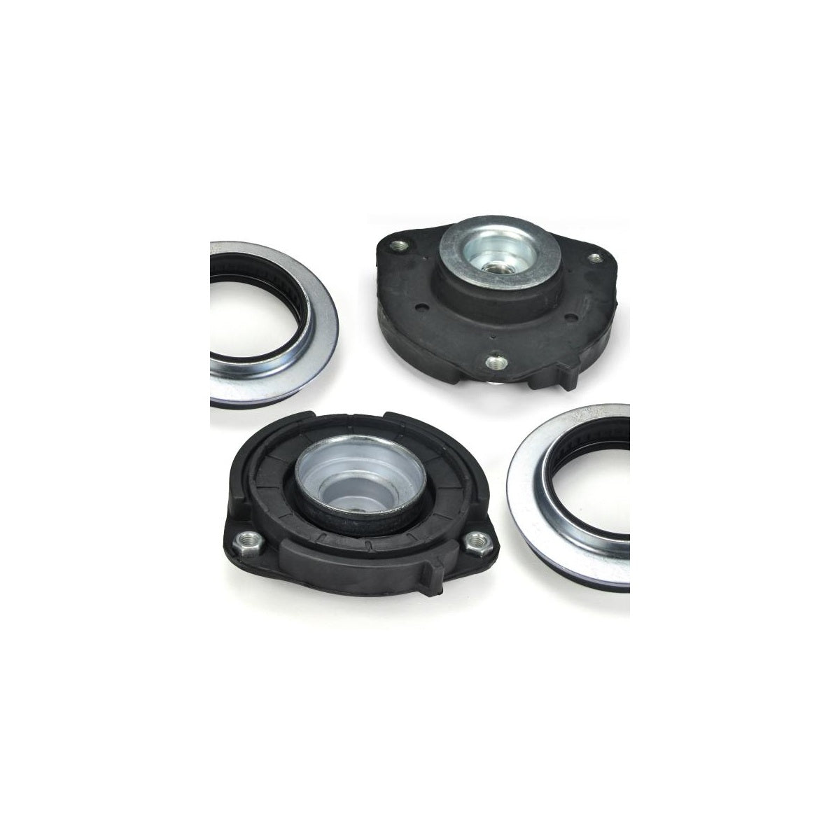 2x coupelles d'amortisseur avant noires pour VW Golf 5, Jetta 3, CADDY 3, Passat