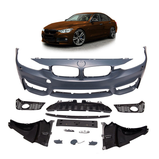 Pare-chocs avant adapté pour BMW Série 3 F30 F31 2012-2018 sans PDC