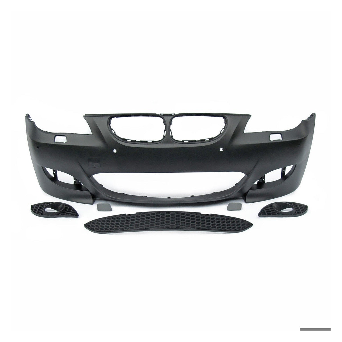 Pare-chocs avant adapté pour BMW Série 5 E60 E61 Facelift 2007–2010 avec PDC & lave-phares