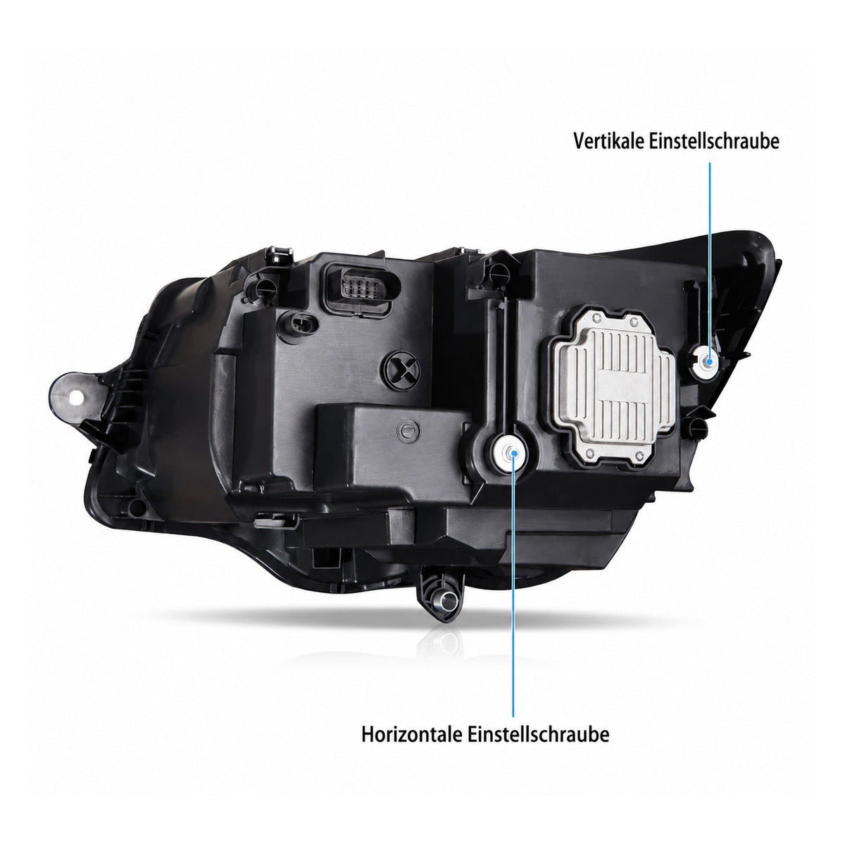 Phares Full LED compatibles VW T6.1 (2019–2024), noir