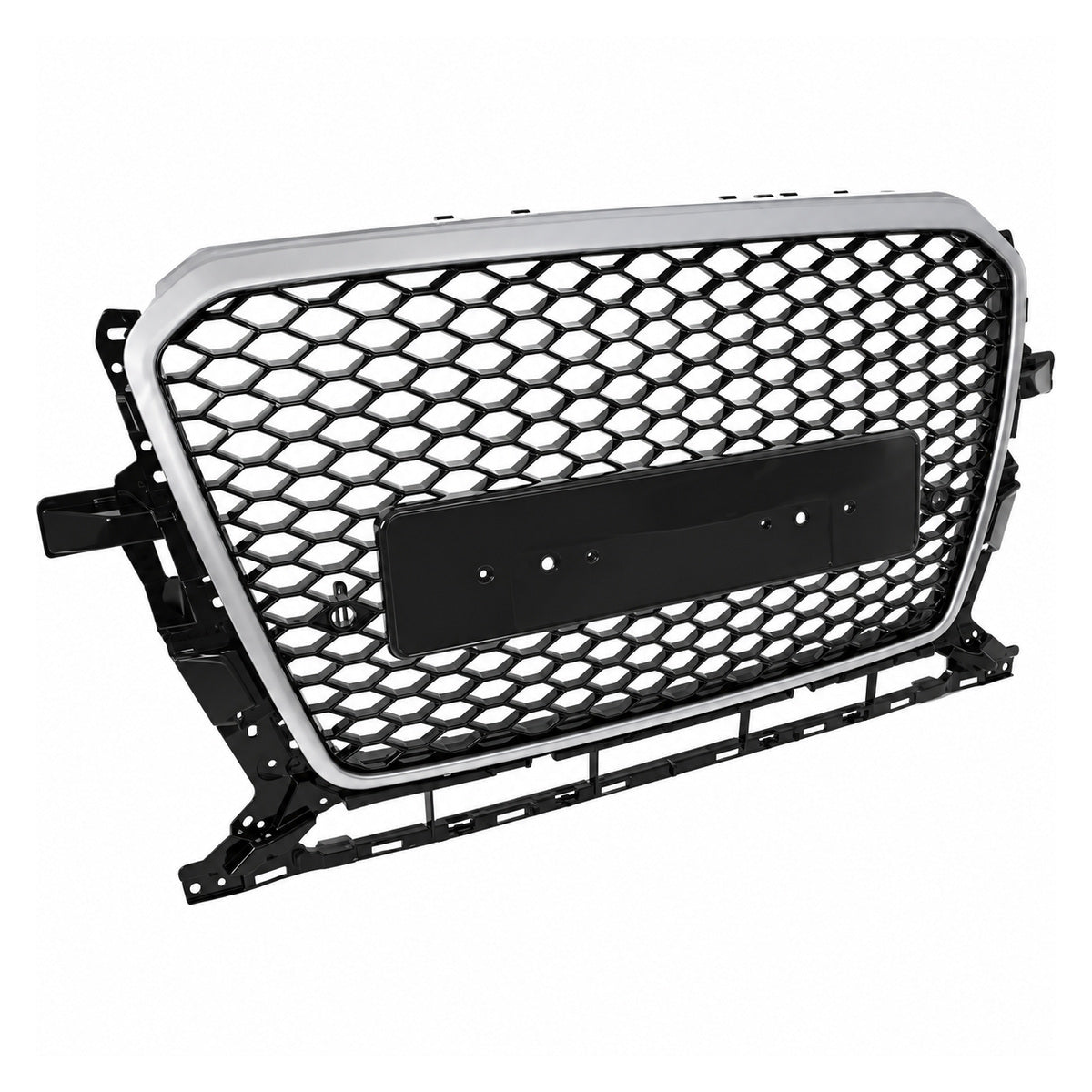 Sportgrill passend für Audi Q5 8R 2012–2016 – hochauflösende Perspektivansicht