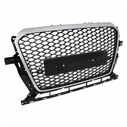 Sportgrill passend für Audi Q5 8R 2012–2016 – hochauflösende Perspektivansicht