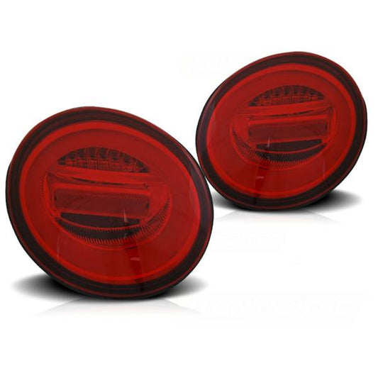 Feux arrière LED compatibles avec VW New Beetle, années 98-05, rouges, clignotant dynamique