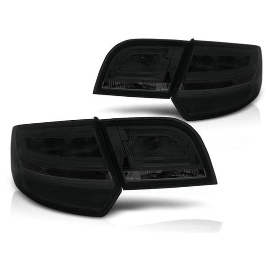 LED-Lightbar-Rückleuchten passend für Audi A3 8P Sportback (2004–2008), Smoke