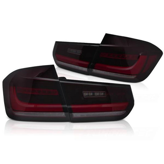 Voll LED Rückleuchten passend für BMW F30 Limo Rot/Smoke 2011–19