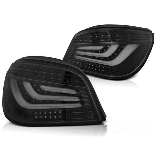 LED Lightbar Rückleuchten passend für BMW E60 LCI Limo Bj. 07-10 Schwarz