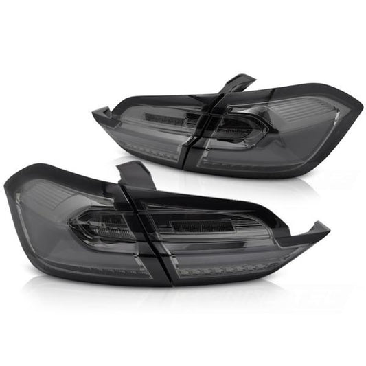 LED Lightbar Rückleuchten passend für Ford Fiesta MK8 Bj. 17-21 Smoke