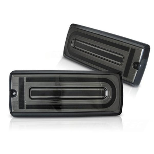 LED Lightbar Rückleuchten passend für Mercedes G-Klasse W463 90-18 Smoke dynamischen Blinker