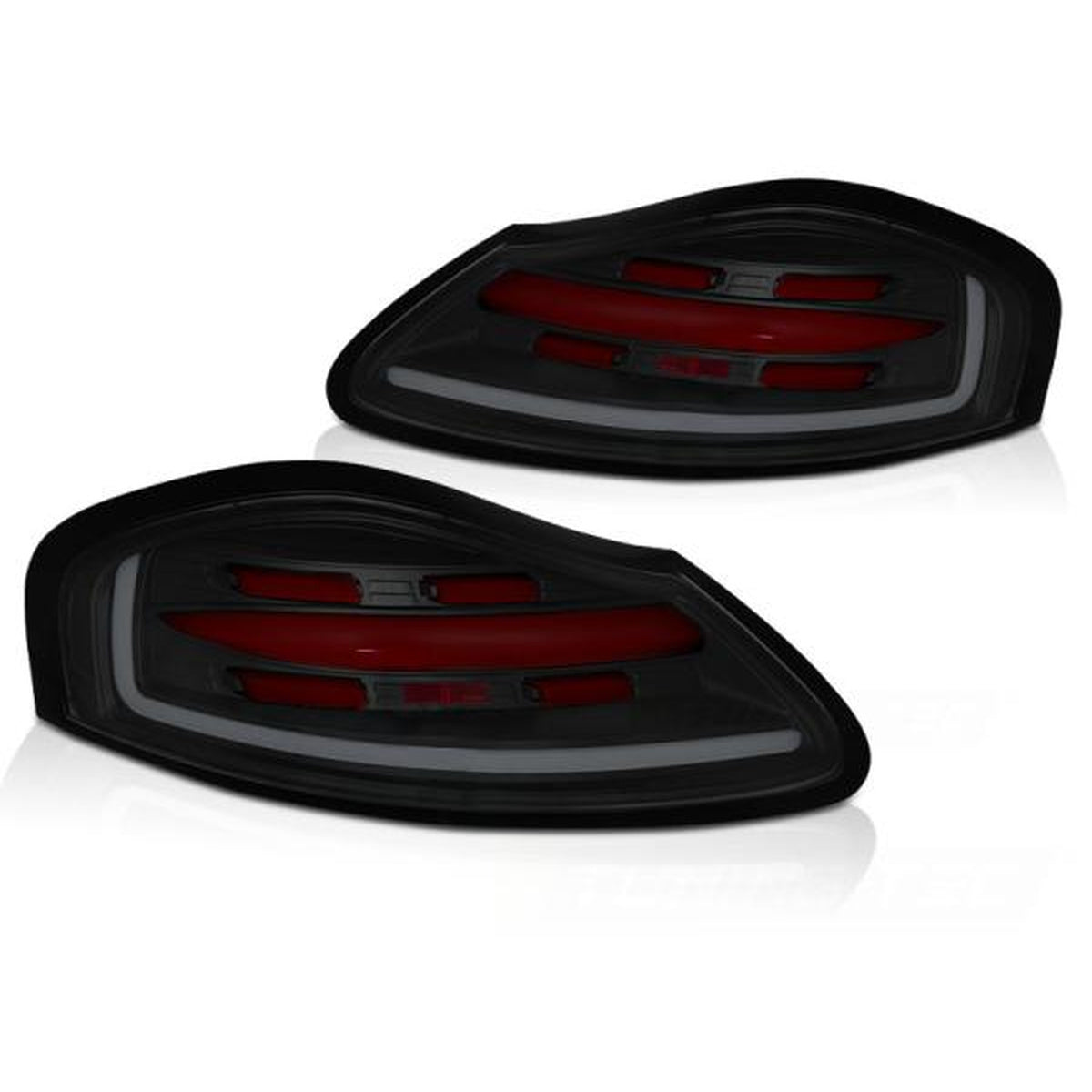 Voll LED Lightbar Rückleuchten Set passend für Porsche Boxster 986 96-04 Smoke