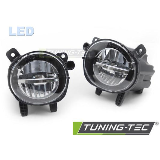 LED Nebelscheinwerfer Set passend für BMW 1er F20/F21 LCI / 2er F22 LCI / 3er F30/31 LCI / 4er F32/F33/F36 schwarz/klar