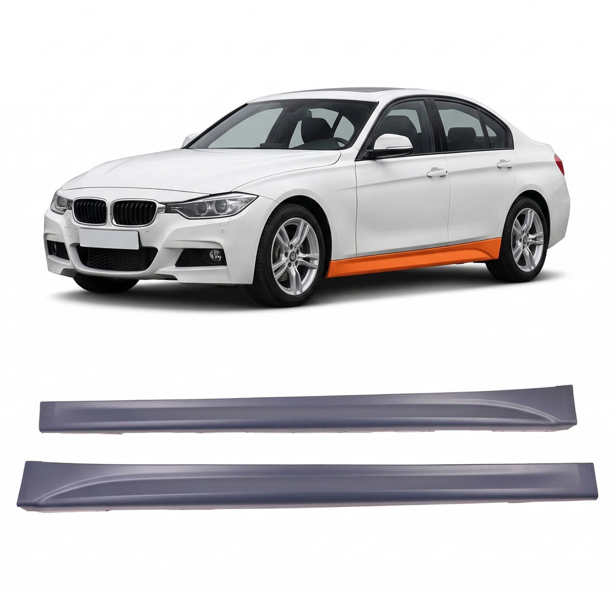 Seitenschweller passend für BMW 3er F30 F31 2011-2018 passend für M-Tech – Ansicht 1